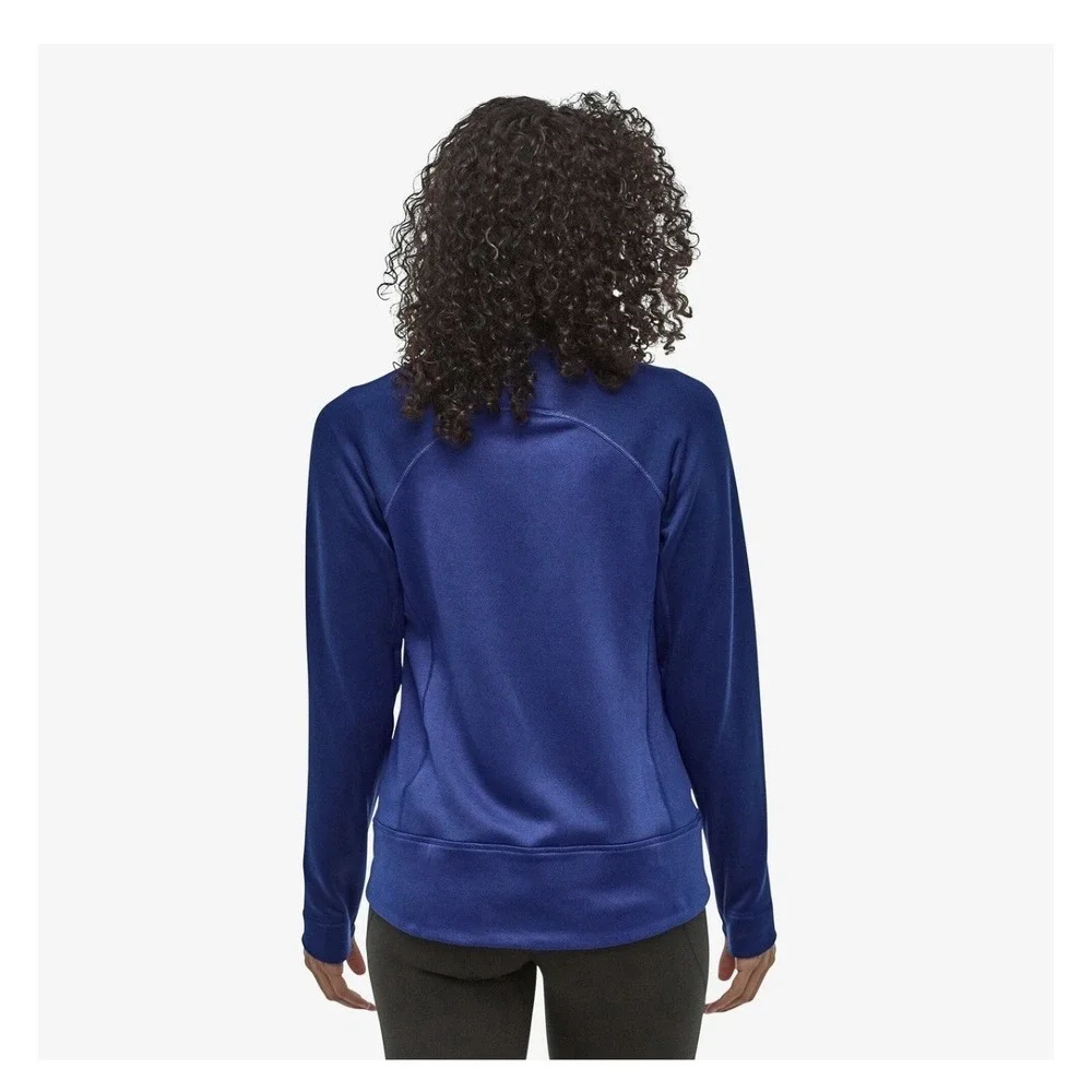 Patagonia‎ Jacket Womans Small CrossTrek Full Zip Blue Gorpcore Active Stretch